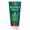 Koňská mast s CBD hřejivá 200ml