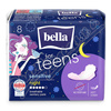 Bella for teens hygieni.vloľky Sensitive night 8ks