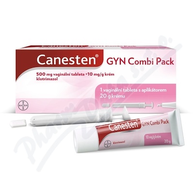 Canesten Gyn Combi Pack vag.tbl.1+drm.cr